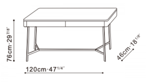 Witty Small Desk dimensions