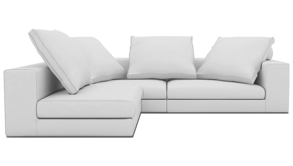 Narrow deals corner sofa